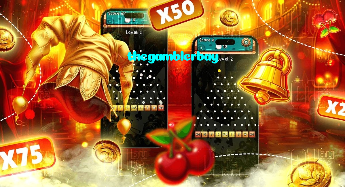 thegamblerbay casino presented on mobile device in Pakistan with slots and live games